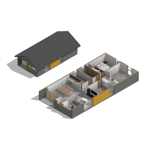Hus 5 3D